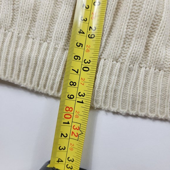 Enyce Winter Sports 1/4 Zip Beige Yellow Pull Over Winter Themed Adults XL - Picture 10 of 10